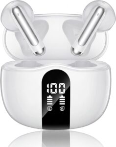 Wireless Earbuds, 2026 Bluetooth 5.4 Headphones Bass Stereo Ear...