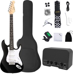 AODSK Electric Guitar Beginner Kit Review