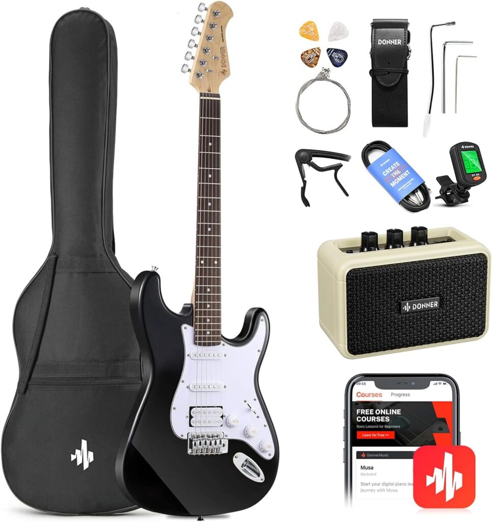 Donner Electric Guitar Beginner Kit Review