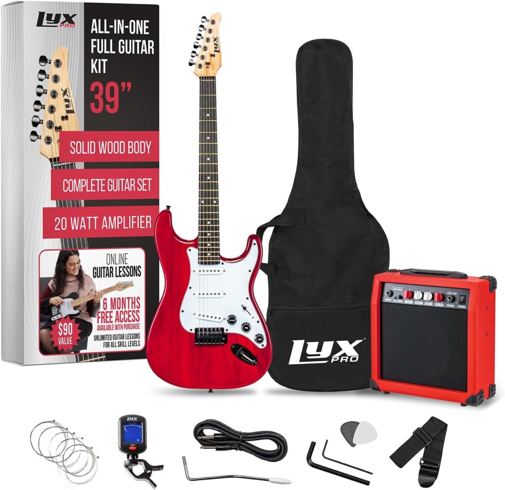 LyxPro Electric Guitar Starter Kit Review
