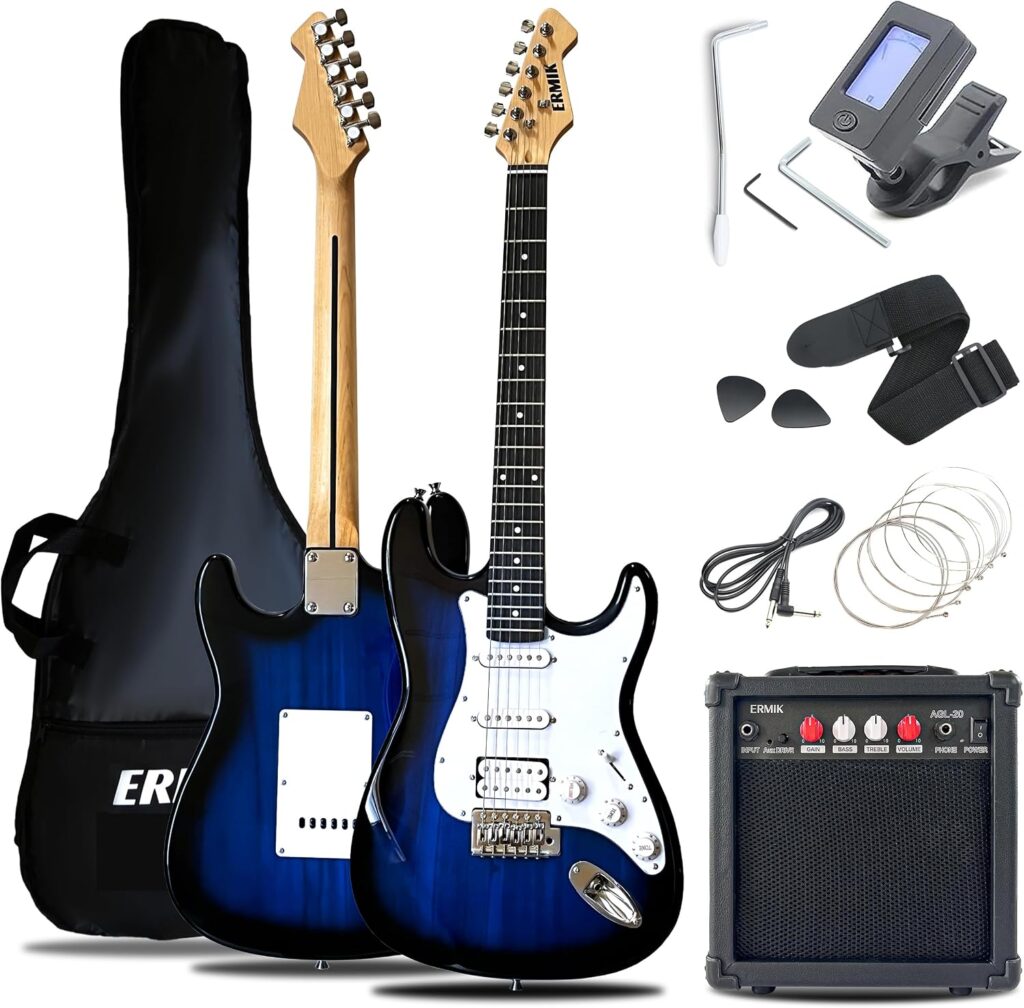 Ermik Solid Body Electric Guitar Kit Review