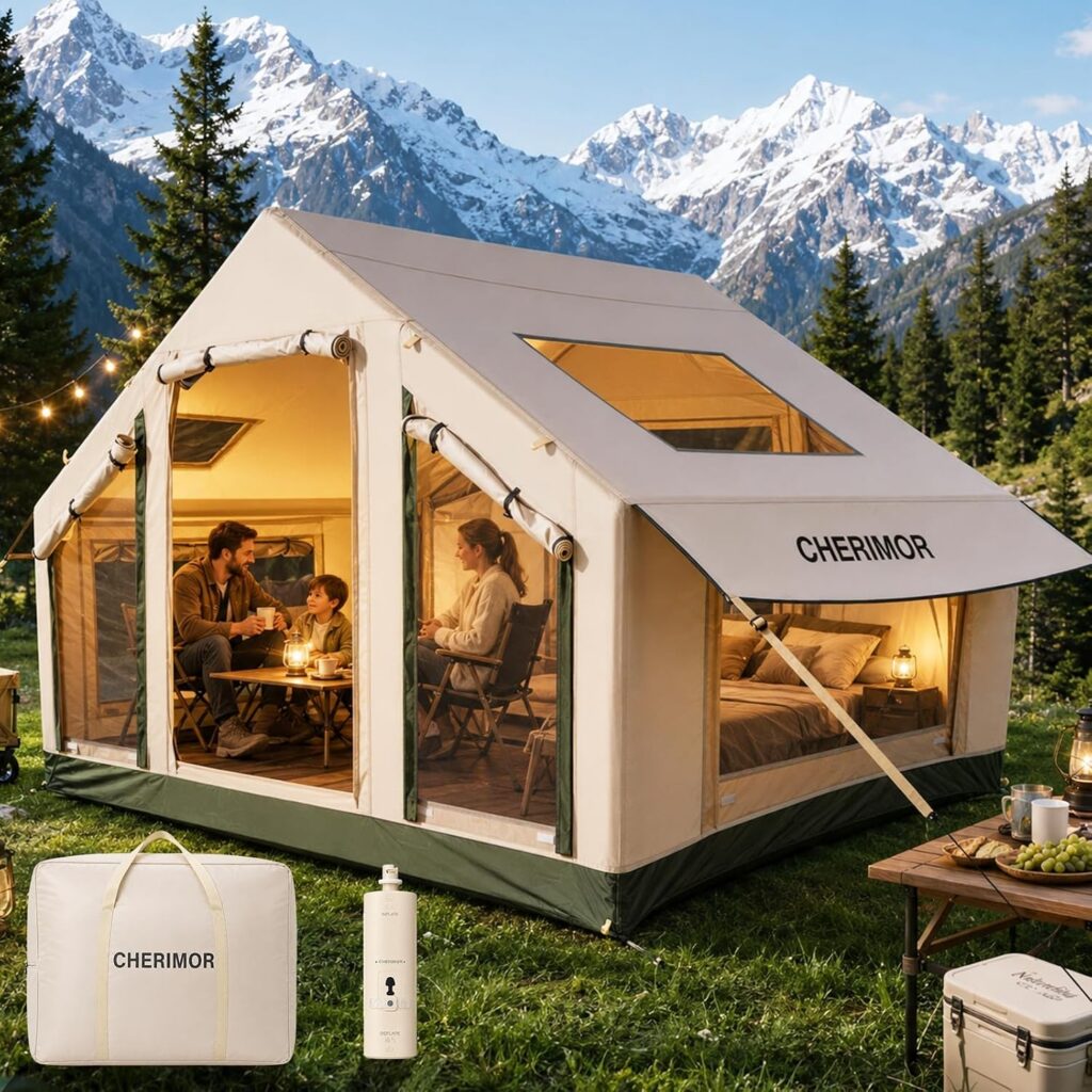 CHERIMOR Inflatable Tent with Skylight Review