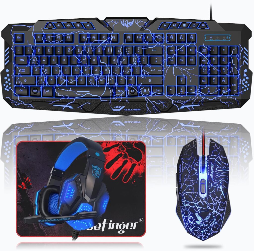 BlueFinger Gaming Peripheral Bundle Review