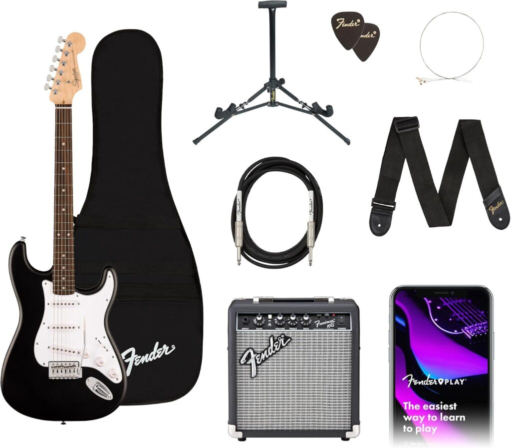 Fender Squier Stratocaster Electric Guitar Kit Review