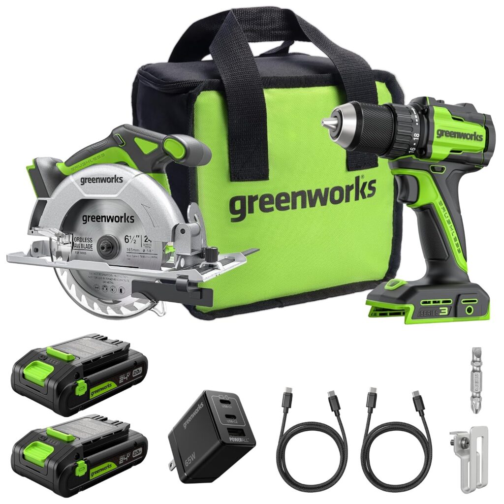 Greenworks Drill and Circular Saw Combo Review