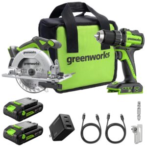 Greenworks Drill and Circular Saw Combo Review