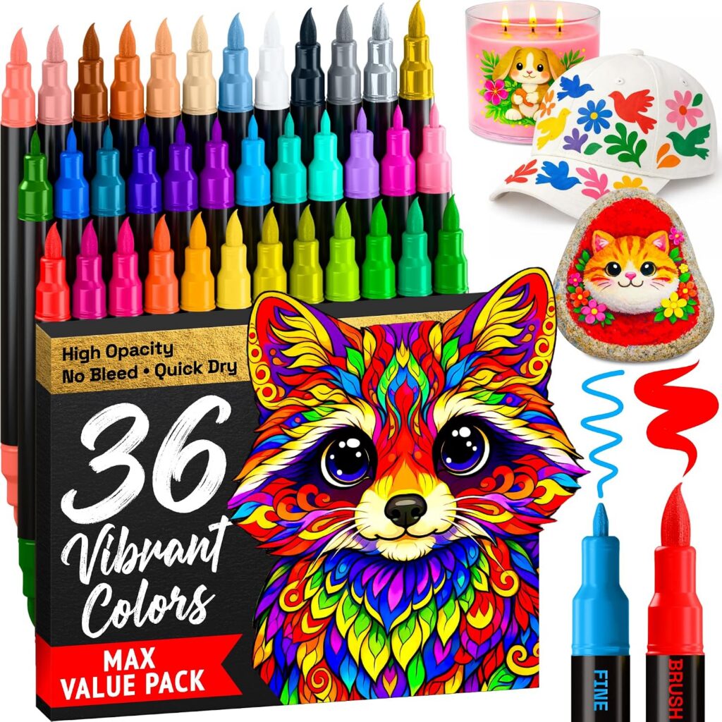 ARTISTRO Acrylic Paint Markers: Creative Crafts Review