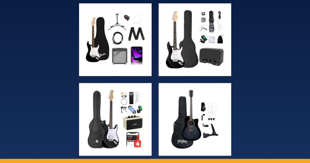 Best Electric Guitar Kits for New Players